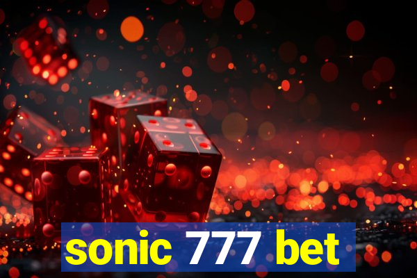 sonic 777 bet